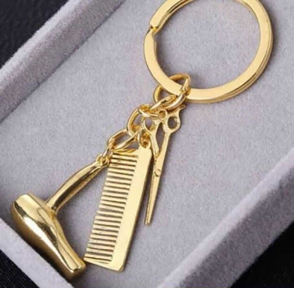 Hair Dresser Keychain